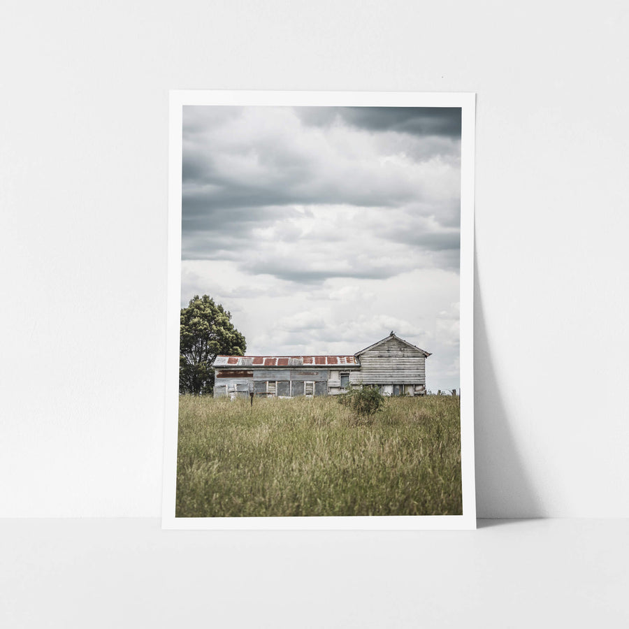 Farm Shed at A Place to Call Home, shot somewhere near Mount Darragh.
