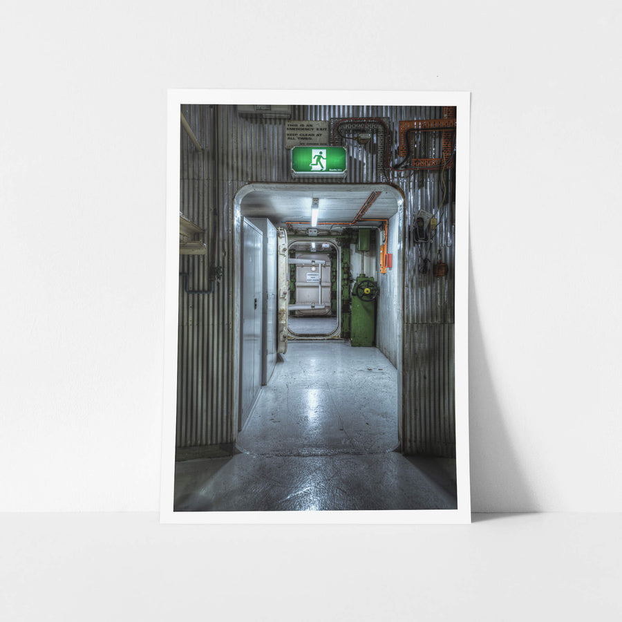 Basement Emergency Airlock at ANSTO HIFAR, the reactor building at ANSTO HIFAR incorporated airlocks to regulate access.