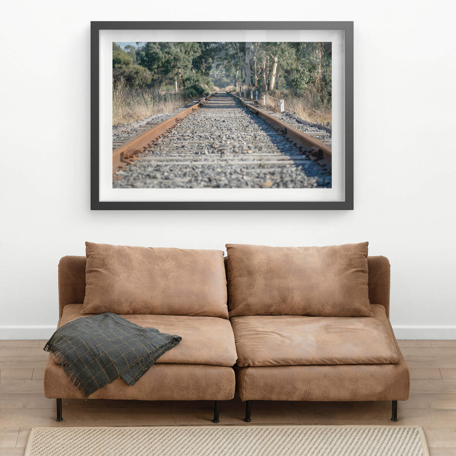 Healsville Railway at Landscapes, a disused railway running through a semi-rural region of the Yarra Valley.