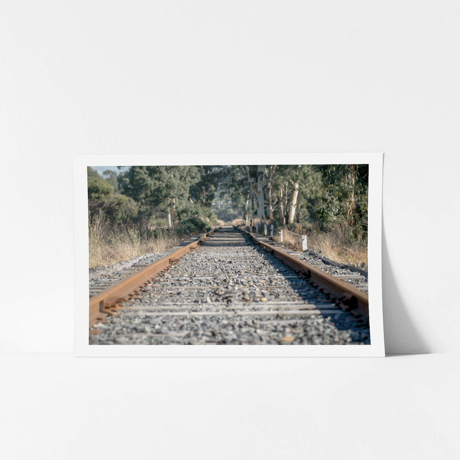 Healsville Railway at Landscapes, a disused railway running through a semi-rural region of the Yarra Valley.