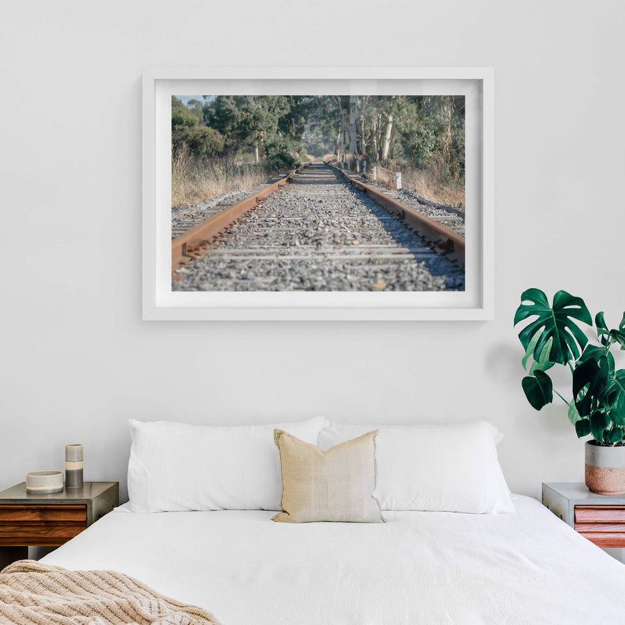 Healsville Railway at Landscapes, a disused railway running through a semi-rural region of the Yarra Valley.