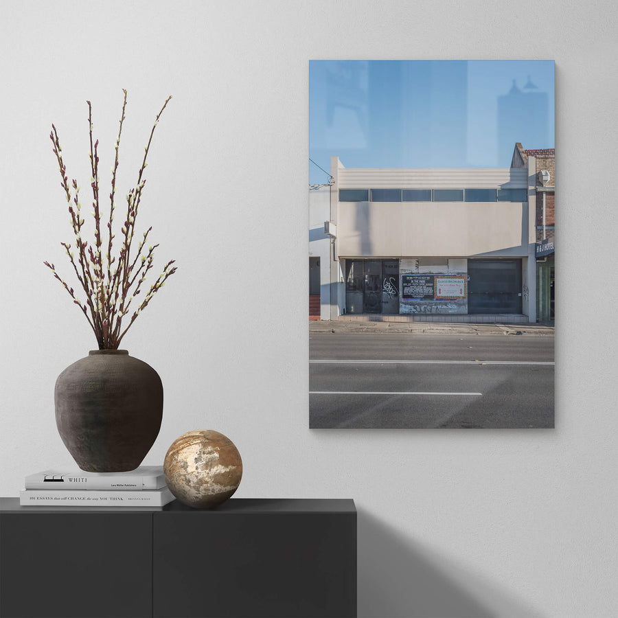 68 at Parramatta Road, a two-storey shopfront sits vacant on Parramatta Road.