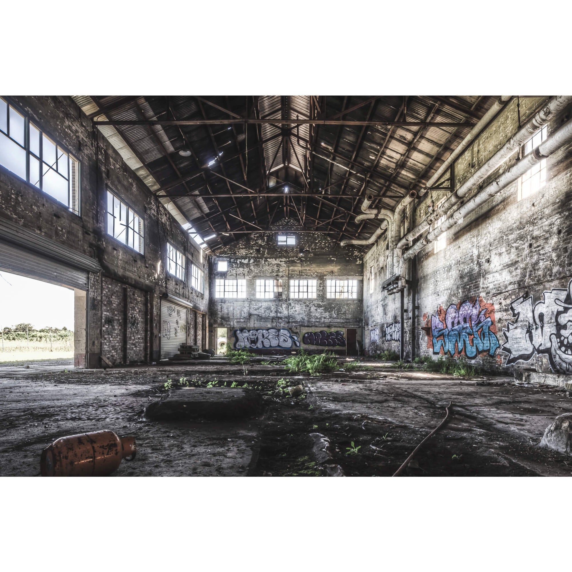 Boiler House | Peters' Ice Cream Factory Fine Art Print - Lost Collective Shop