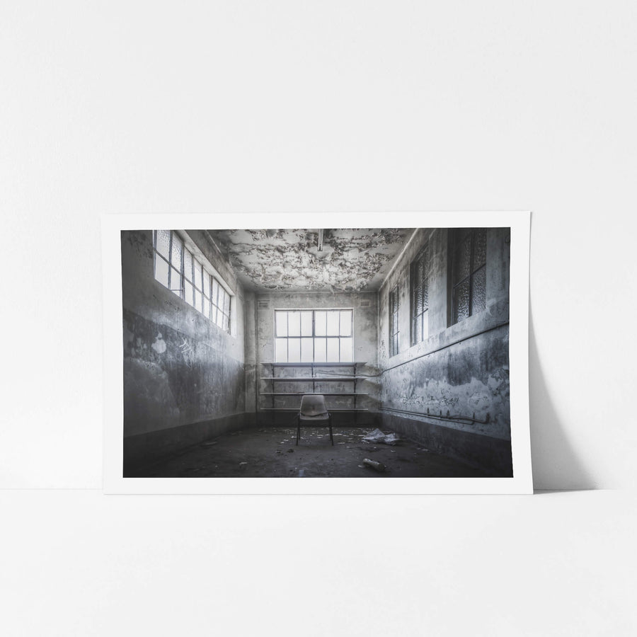 Change Room at Peters Ice Cream Factory, part of the amenities block.