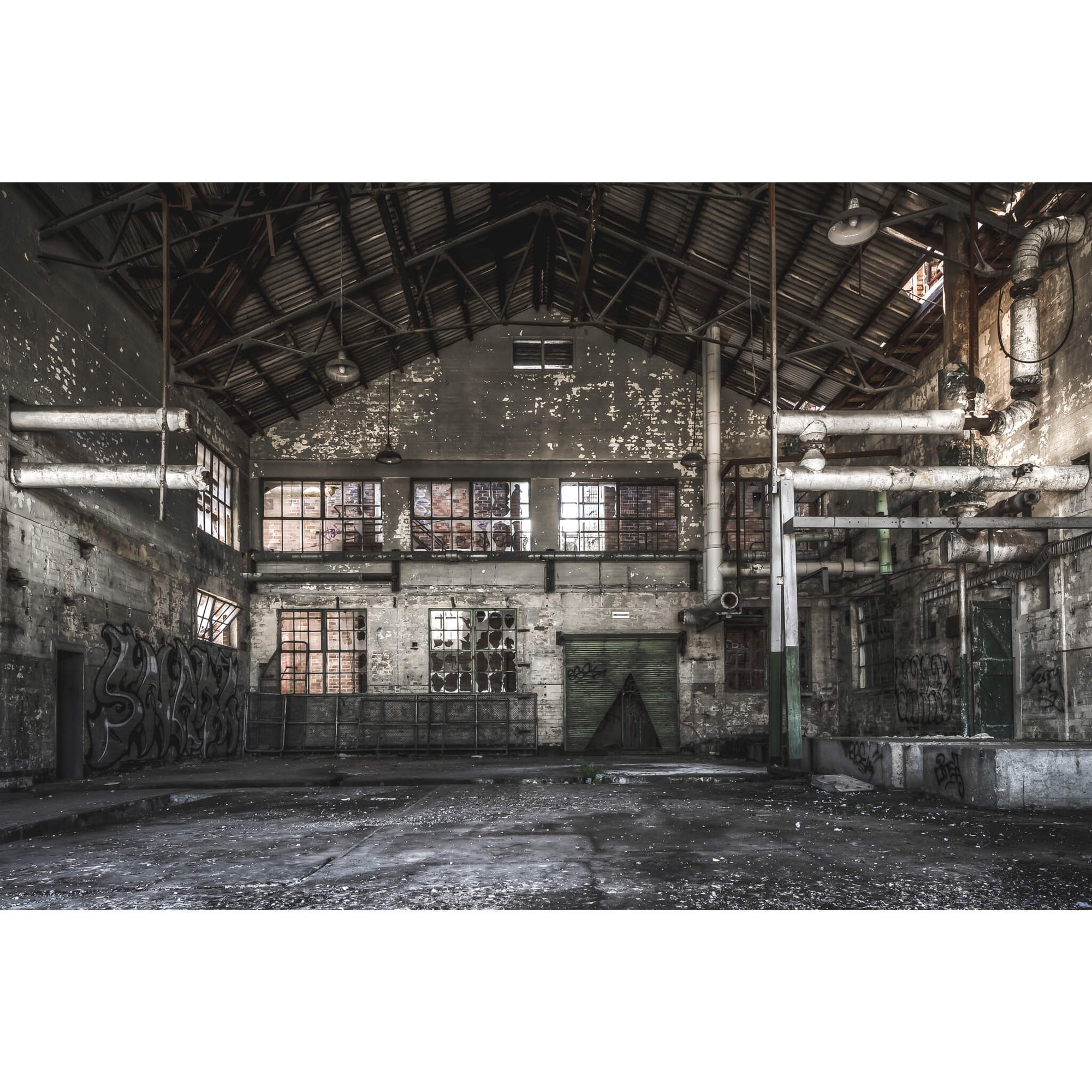 Engine Room | Peters' Ice Cream Factory Fine Art Print - Lost Collective Shop