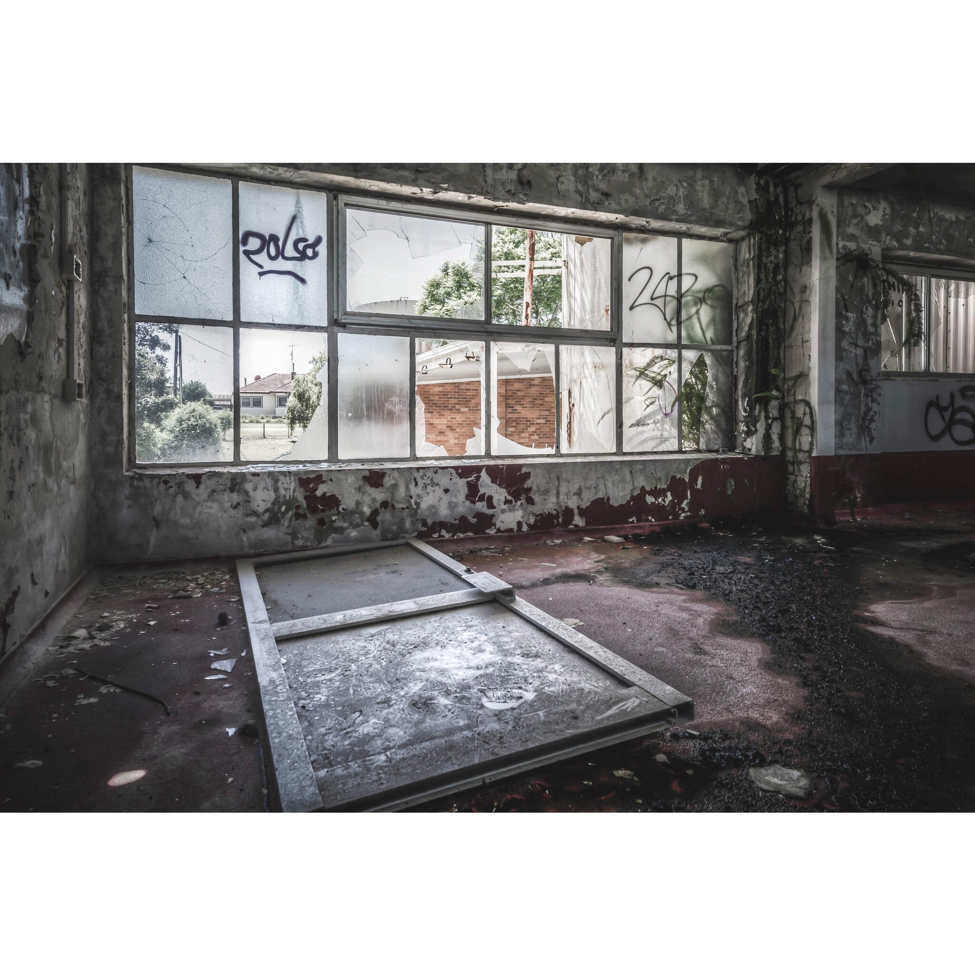First Floor | Peters' Ice Cream Factory Fine Art Print - Lost Collective Shop