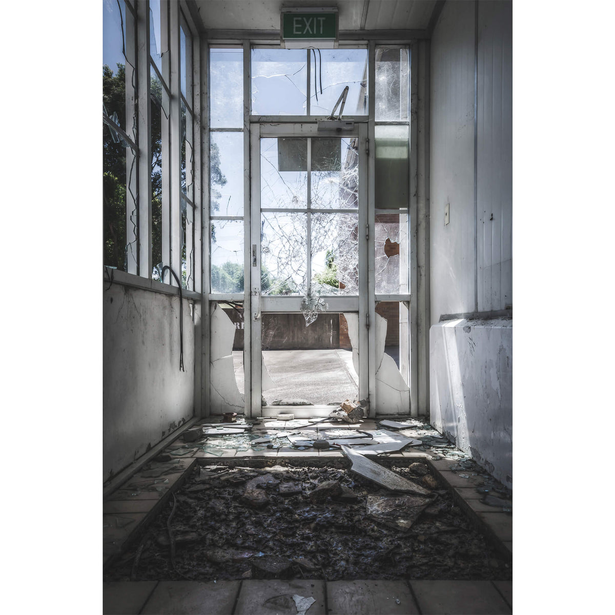 Main Factory Entry | Peters&#39; Ice Cream Factory Fine Art Print - Lost Collective Shop