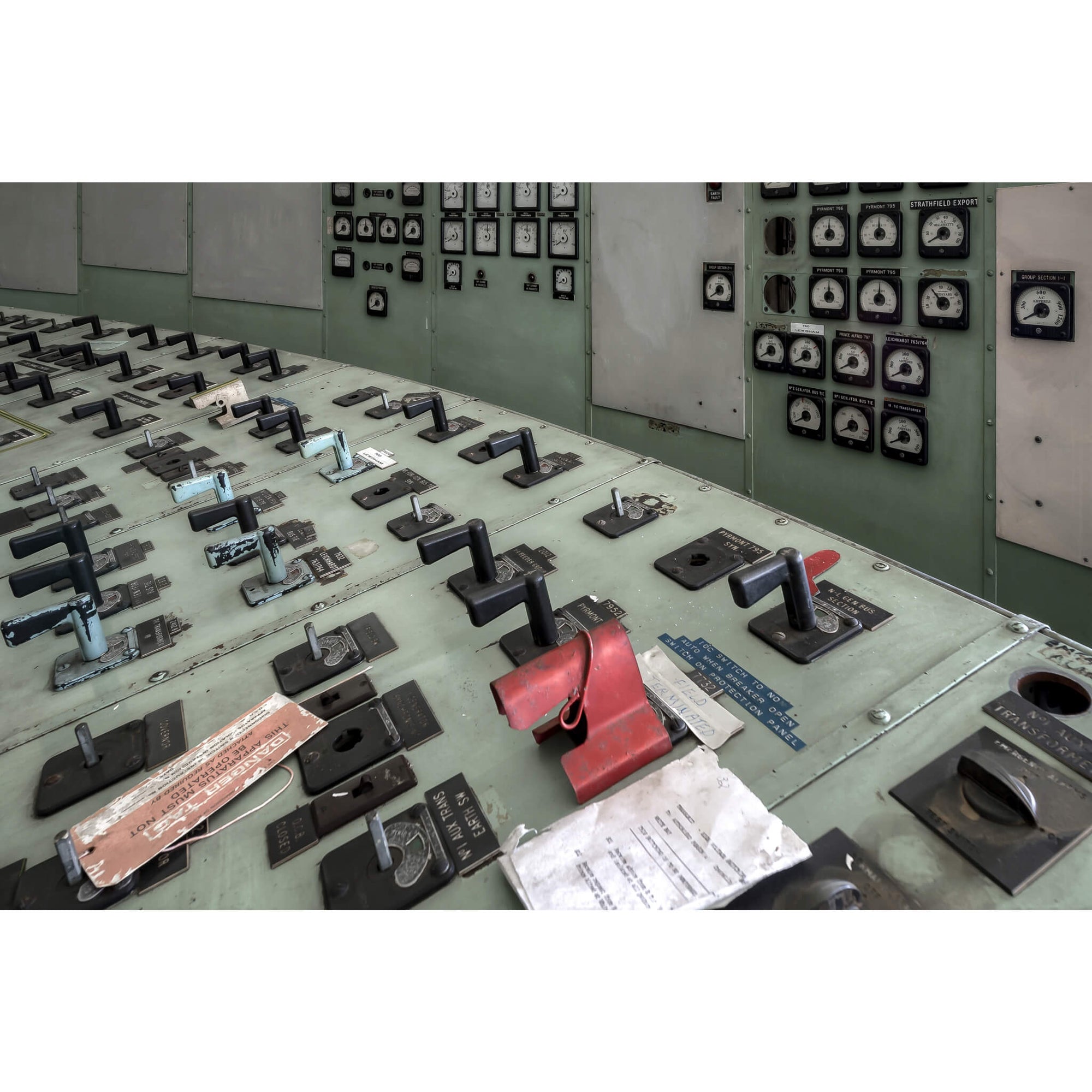 Control Room Switches | White Bay Power Station