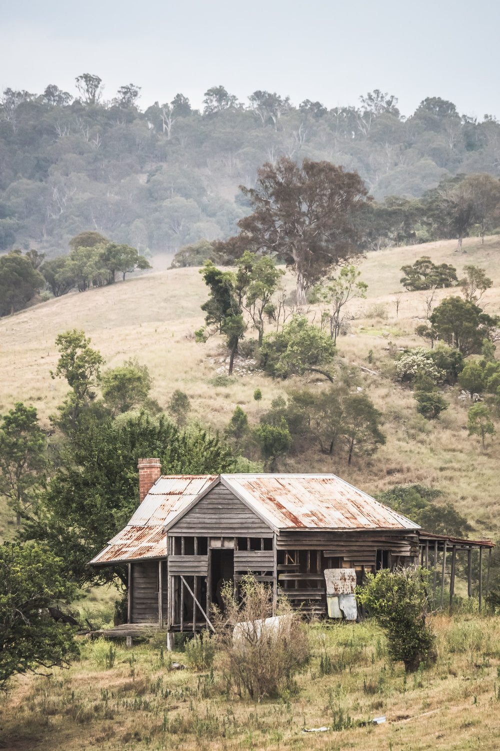 Candelo Hills at A Place to Call Home, it looks as though the small balcony on the front is slowly beginning to fall.