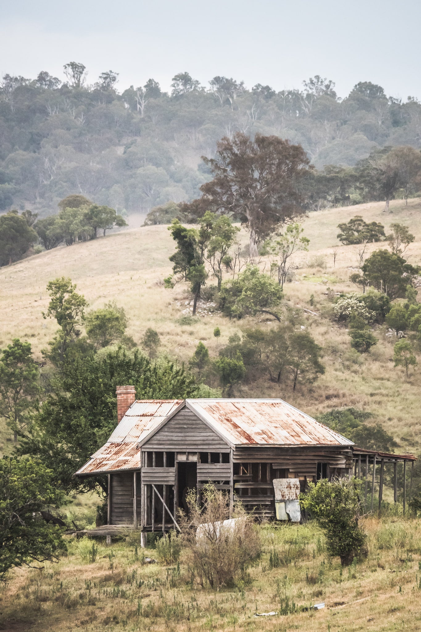Candelo Hills at A Place to Call Home, it looks as though the small balcony on the front is slowly beginning to fall.