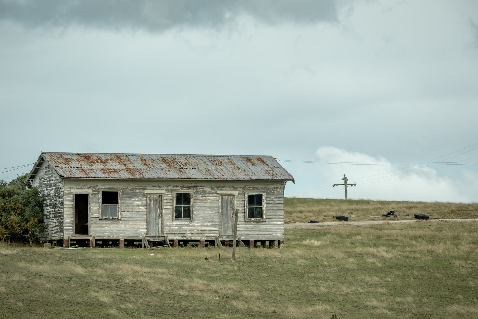 Delegate Shearers Front at A Place to Call Home, part of a historic shearing complex on the edge of Delegate, not far.