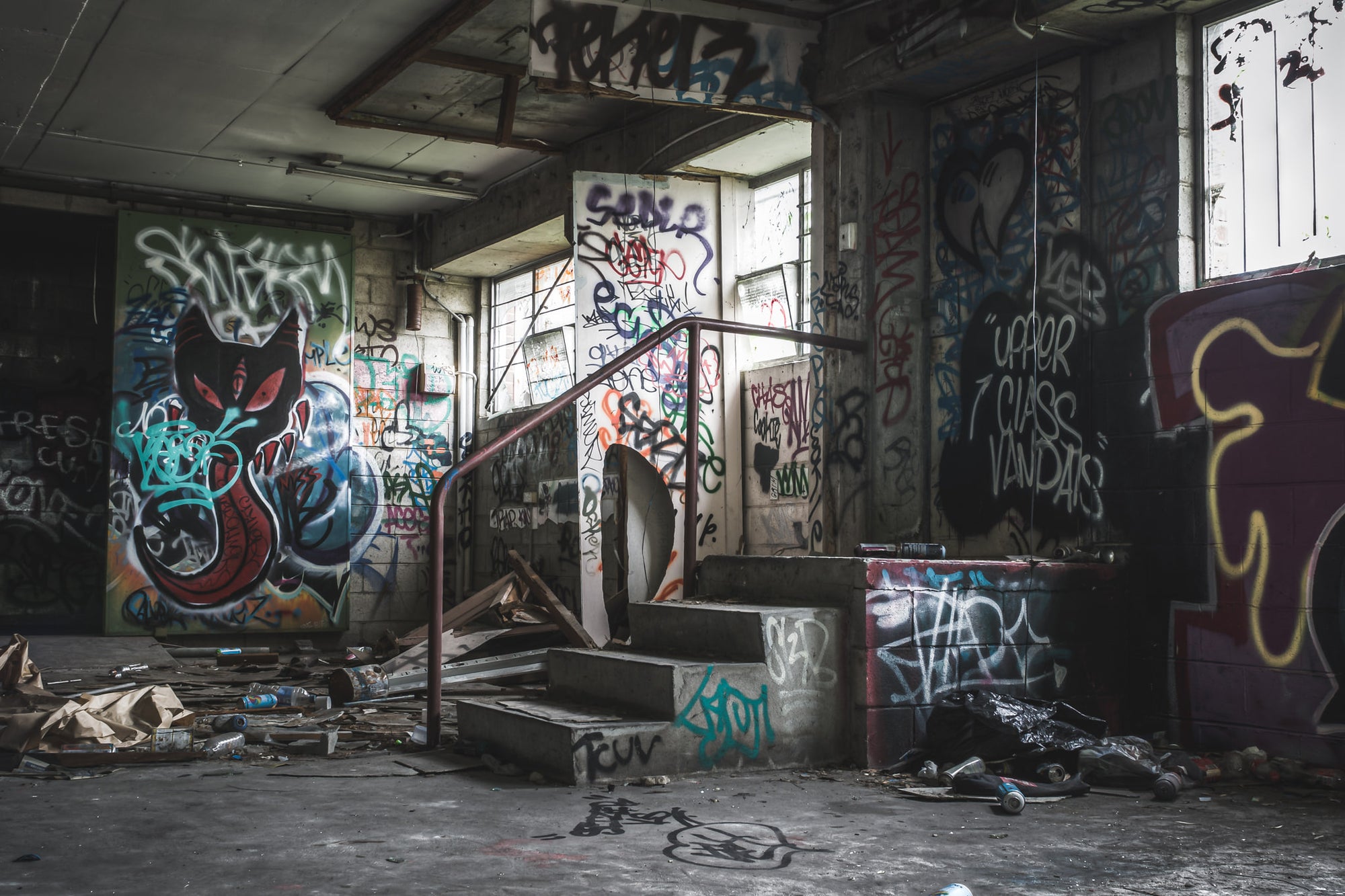 Basement Exit | Abandoned Bakery Fine Art Print - Lost Collective Shop
