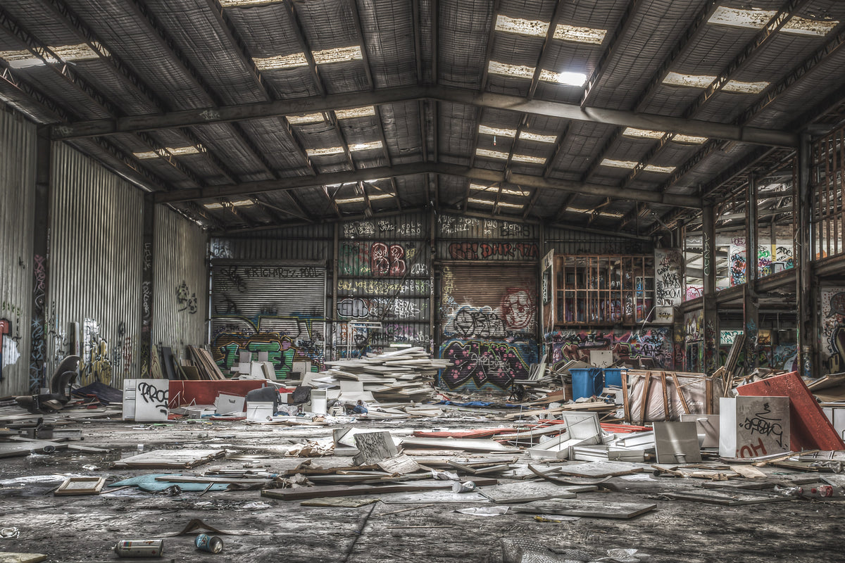Main Floor East | Abandoned Bakery Fine Art Print - Lost Collective Shop