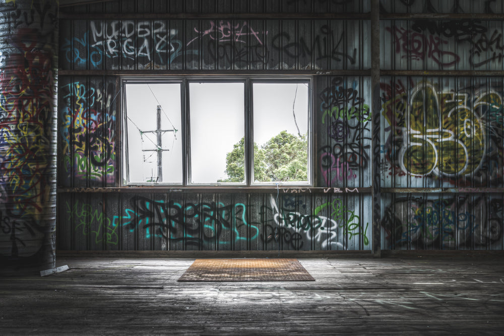 Mezzanine Back Wall | Abandoned Bakery Fine Art Print - Lost Collective Shop