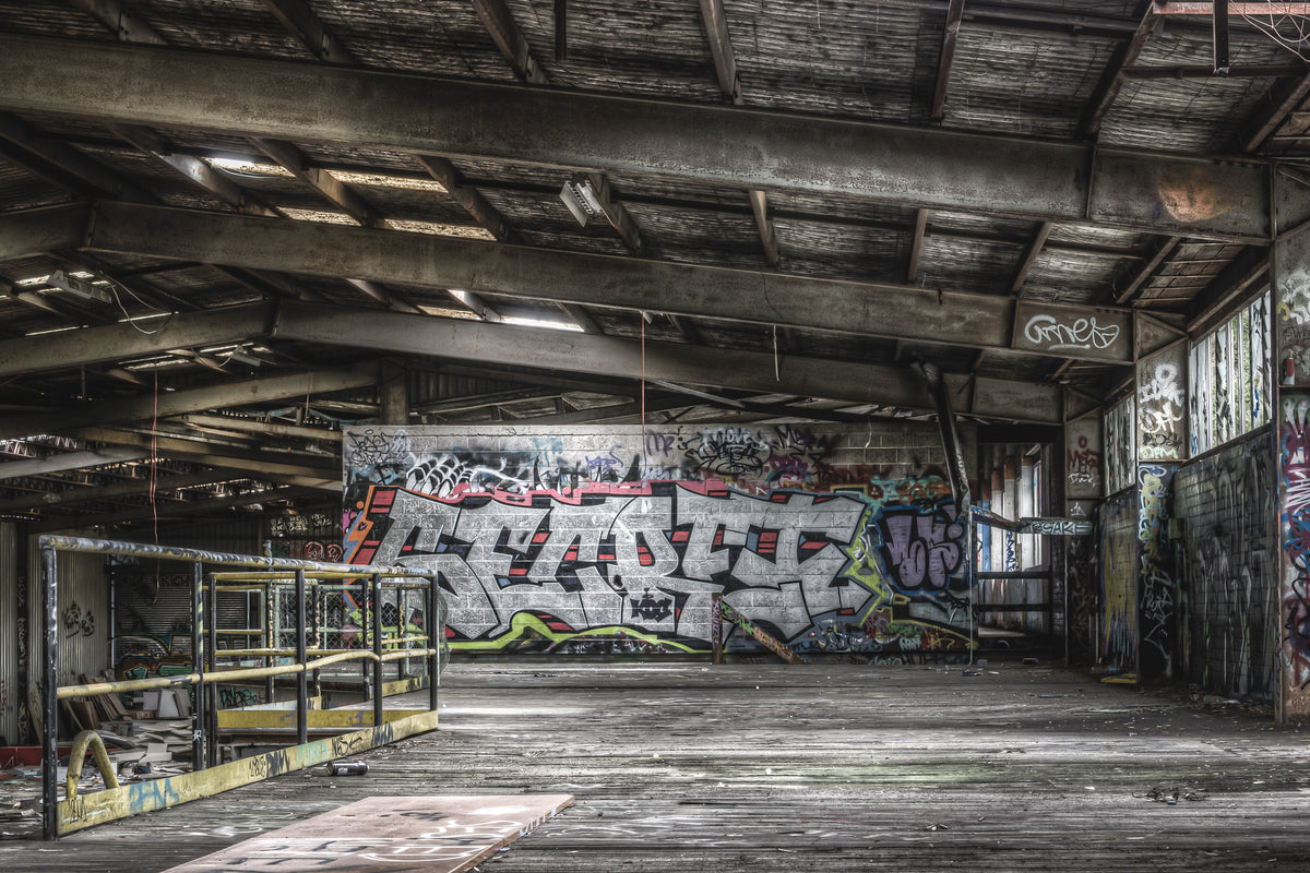 Rear Mezzanine | Abandoned Bakery Fine Art Print - Lost Collective Shop