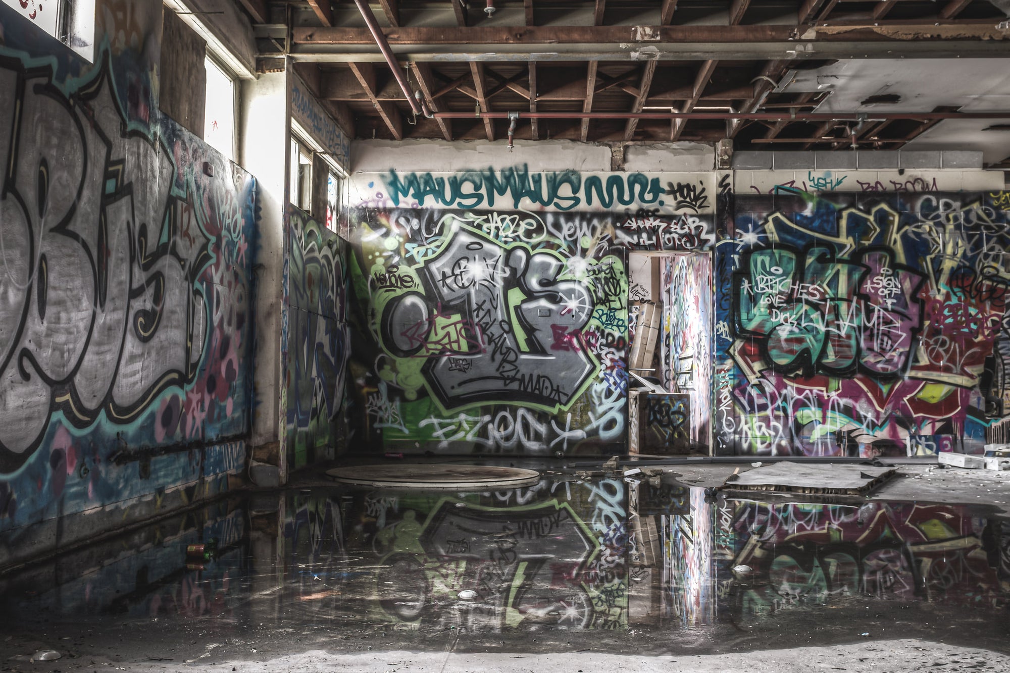 Reflections | Abandoned Bakery Fine Art Print - Lost Collective Shop