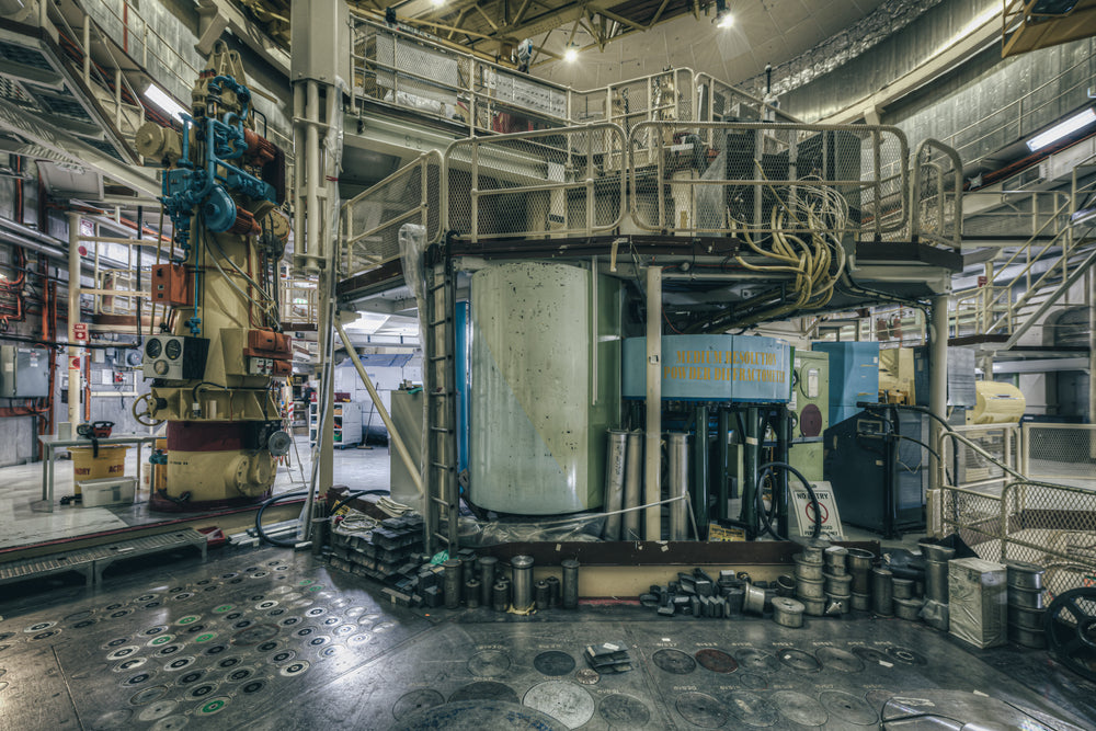 Medium Resolution Powder Diffractometer at ANSTO HIFAR, this view captures the core operational area of the ANSTO HIFAR.