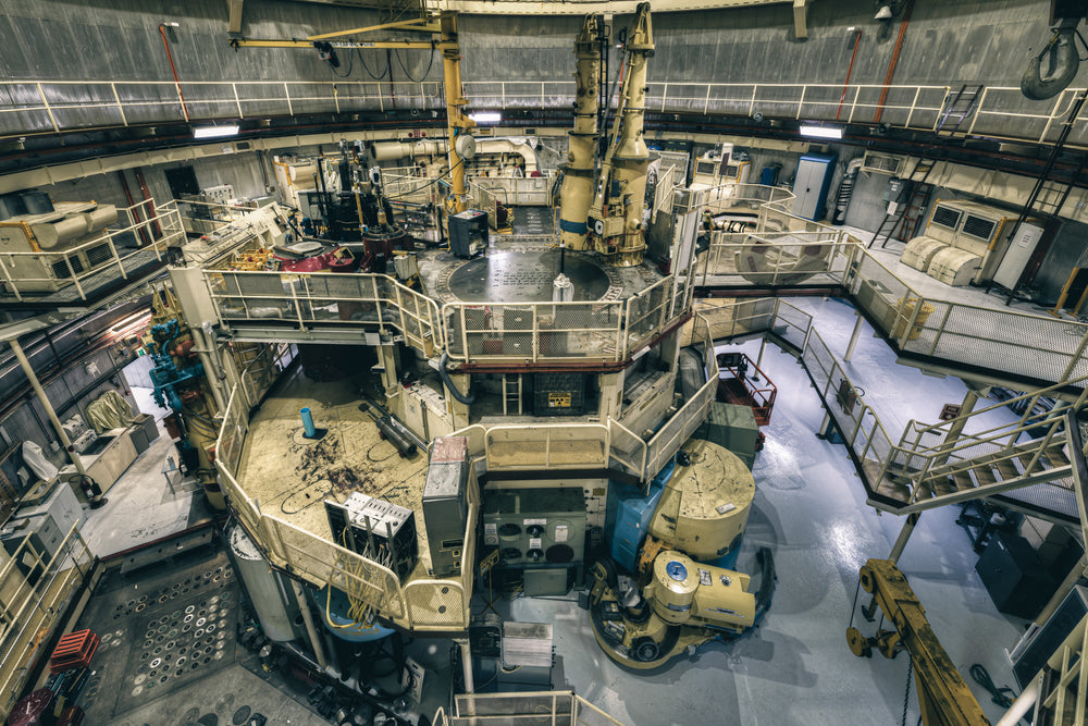 Top Plate and Mezzanine at ANSTO HIFAR, this overview of the HIFAR reactor highlights several of the six Fan Coil Unit Vent.