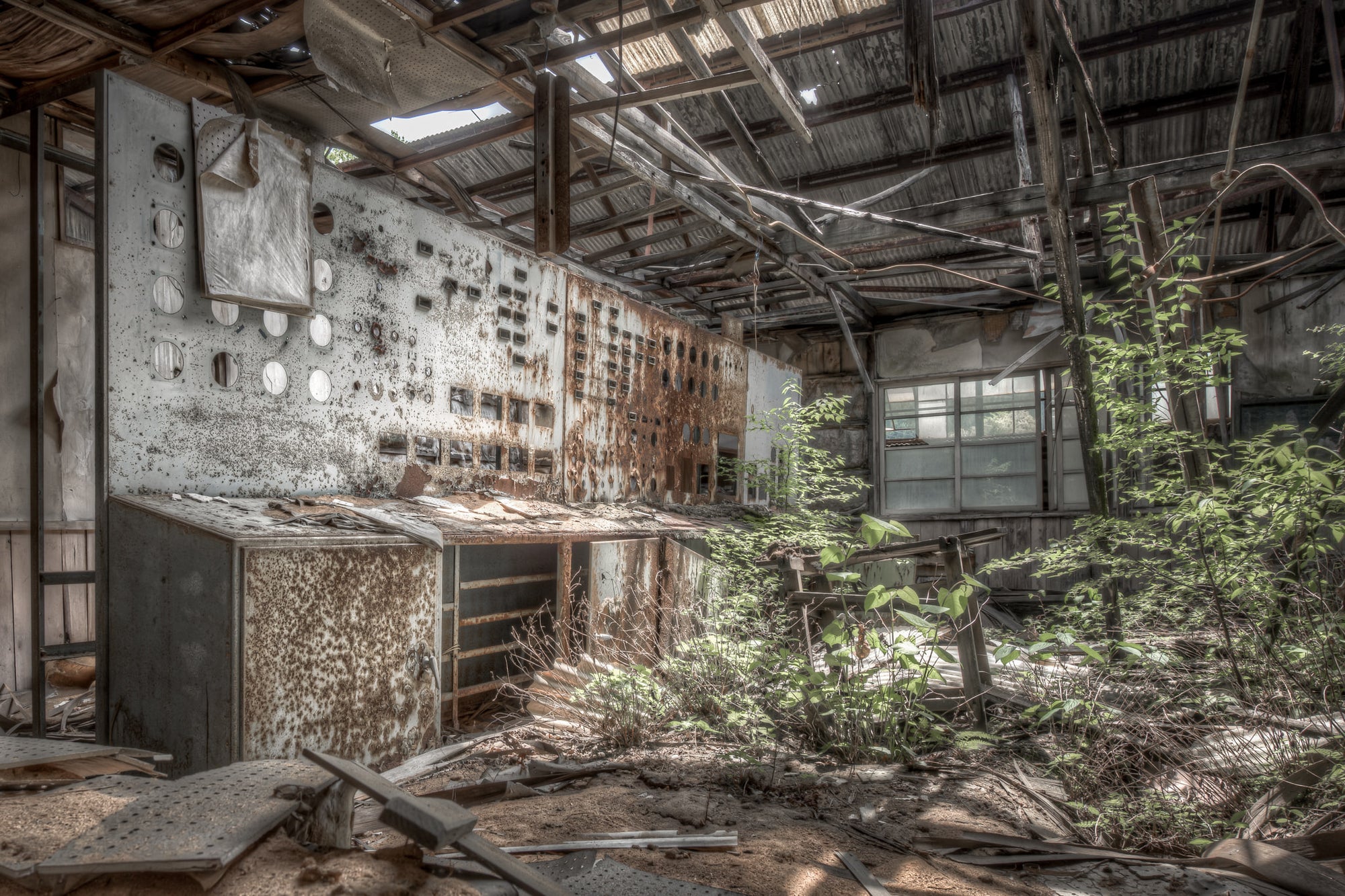 Control Room | Ashio Copper Mine Fine Art Print - Lost Collective Shop