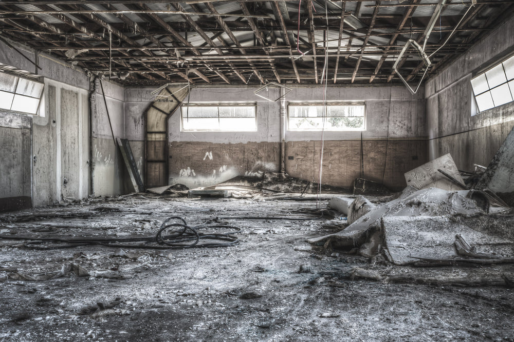 Dressing Room at ATL Building, part of the amenities block for the factory workers before being converted into a gym.