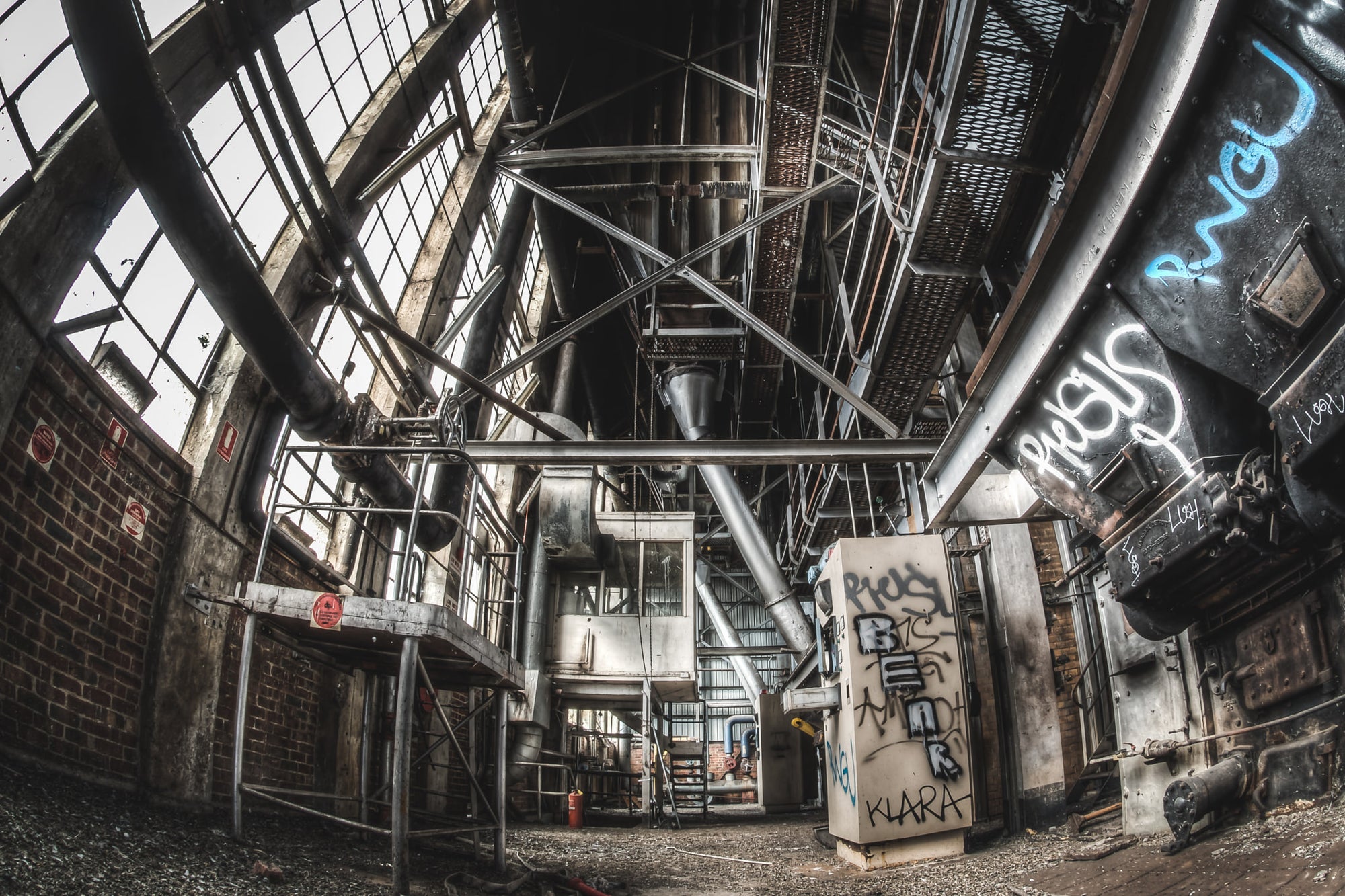 Fisheye Boiler House