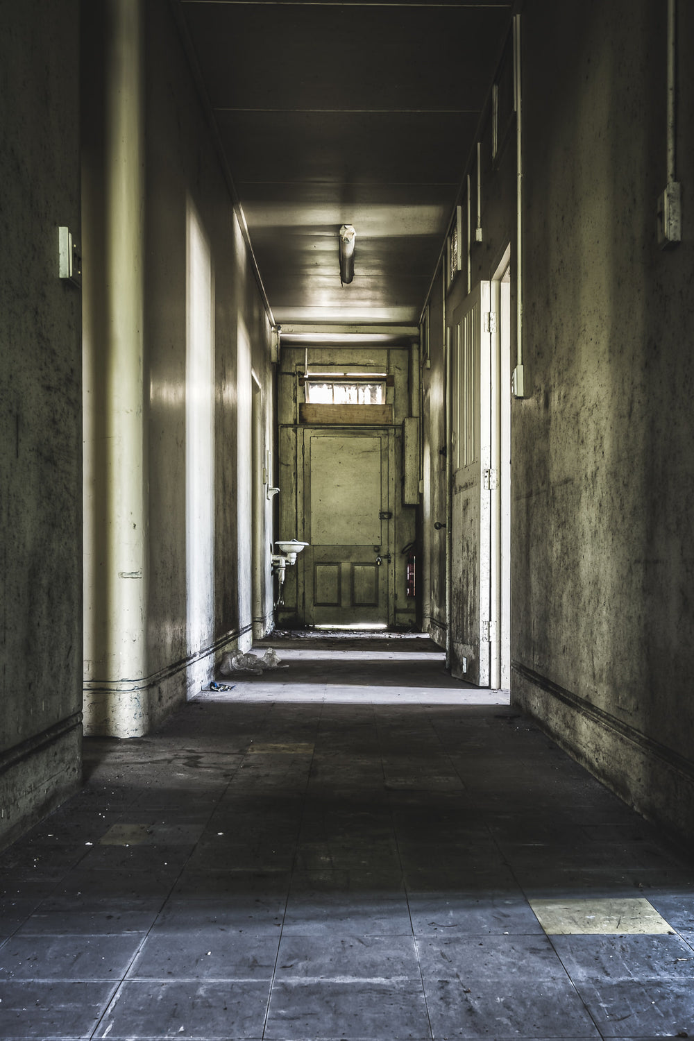 Side Lit Hallway