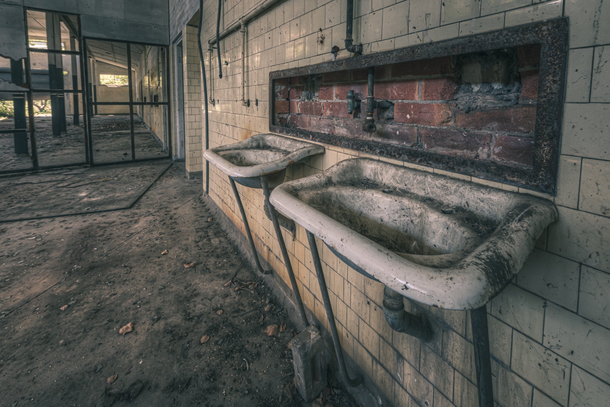Changeroom Handwash Basins.