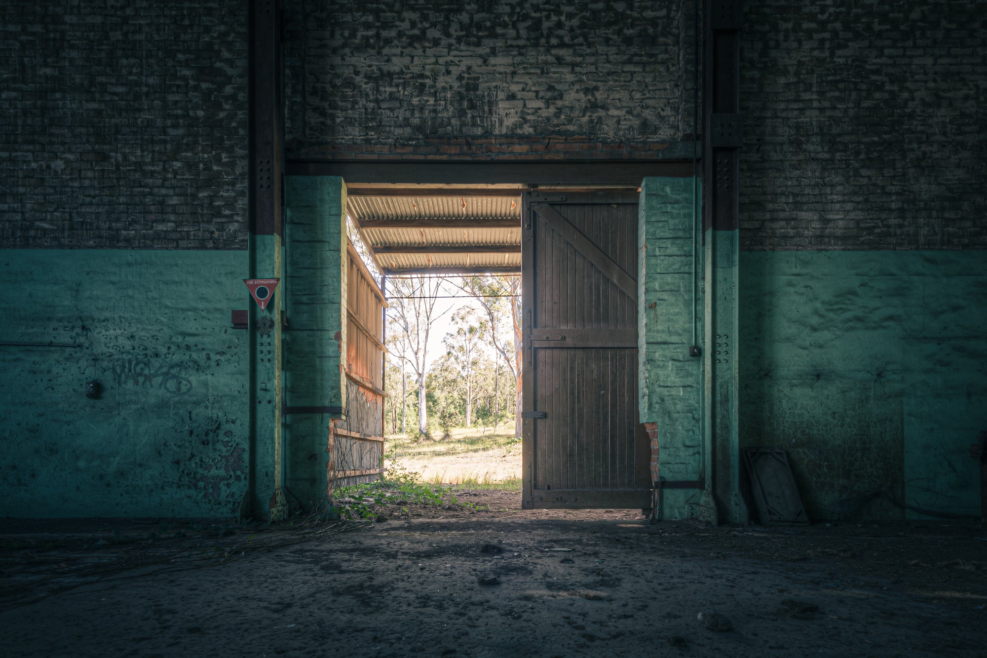 Main Engine House Door.