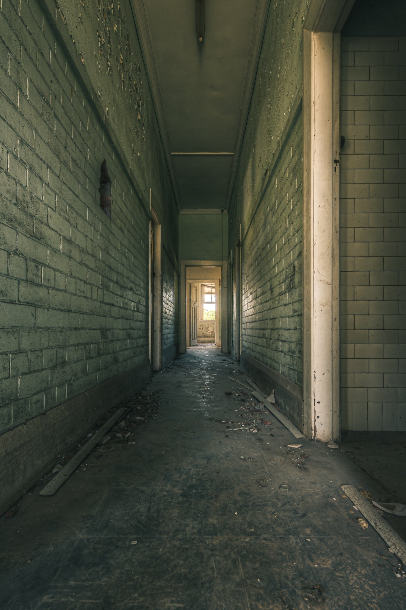 Pay Office Corridor.