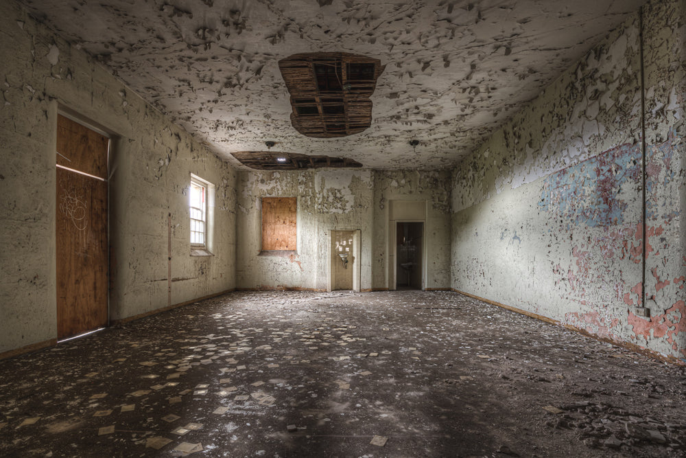 Patch and Peel at Female Ward 9 & 10, a room on the top floor of the Callan Park Female Ward that, subject to decades.