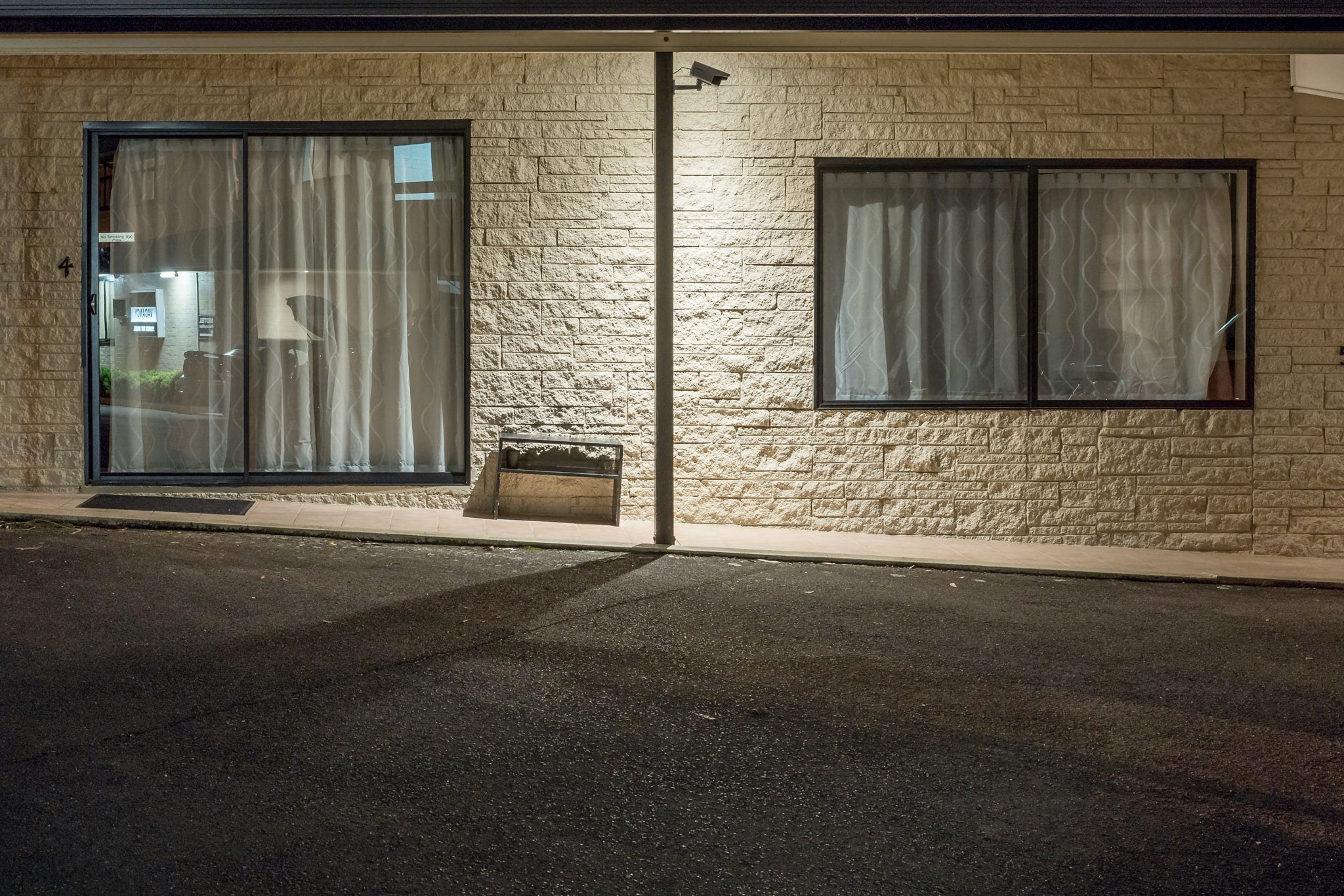 Pioneer Way Motel at Hotel Motel 101, room four.