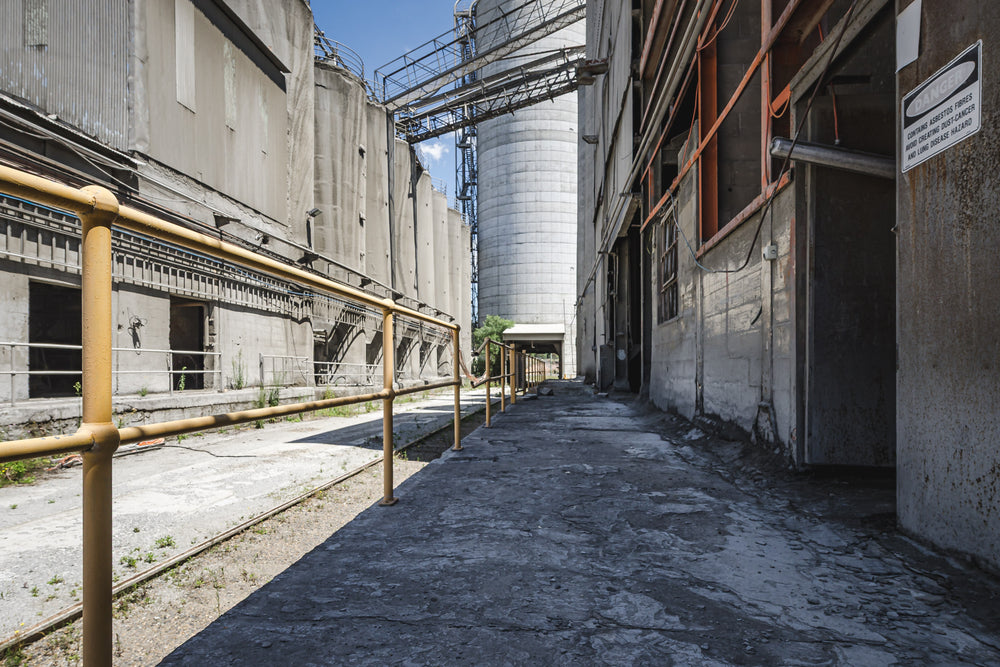 New Cement Silo at Kandos Cement Works, this large silo was built as part of an upgrade that replaced the original cement.