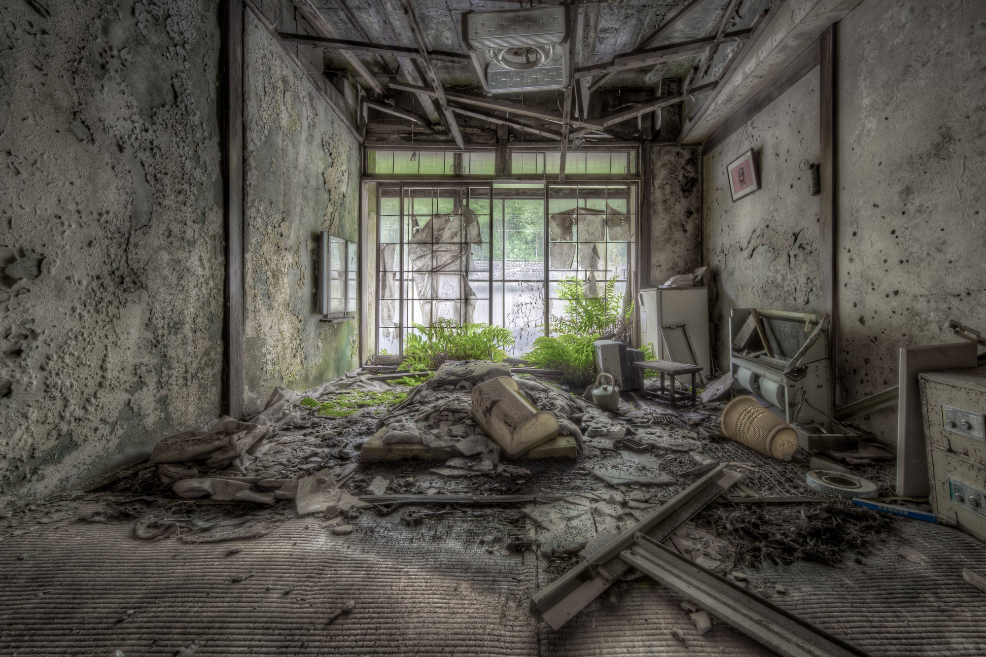 Entry Level Guest Room | Kinugawa Kan Fine Art Print - Lost Collective Shop