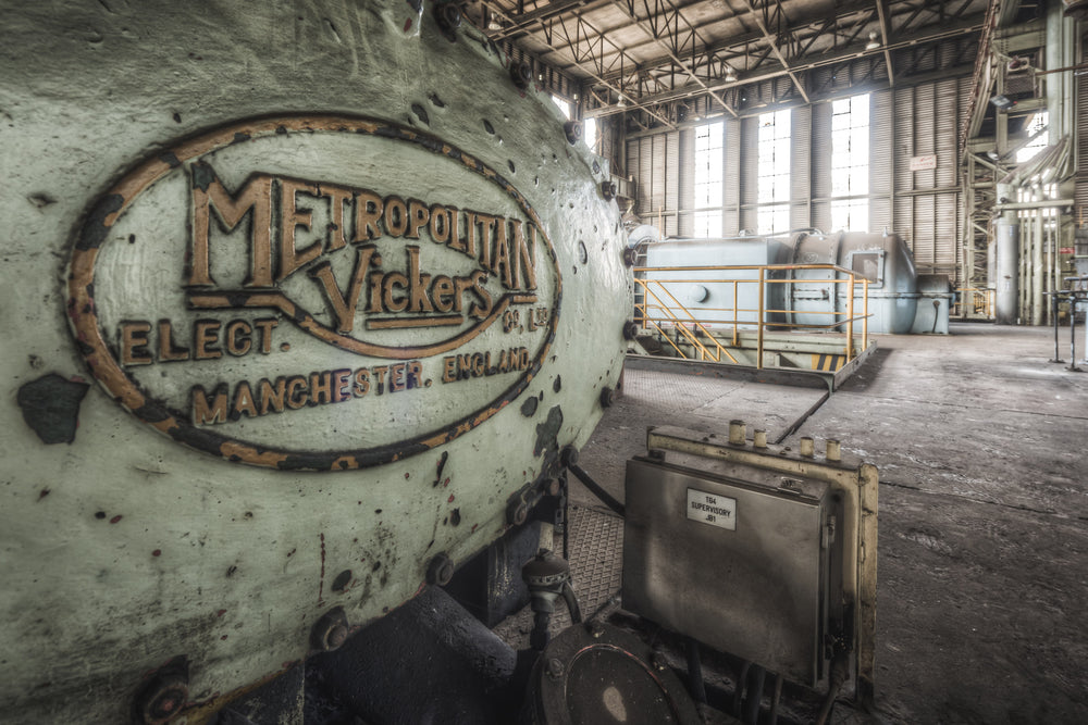 Metropolitan Vickers at Morwell Power Station, metropolitan-Vickers Electrical Co.