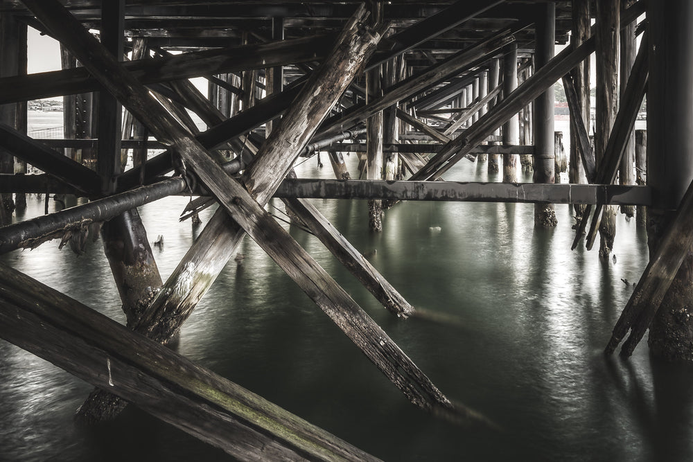 Wharf at MV Cape Don, a rickety old wharf that was a test of nerves just to get to this point.