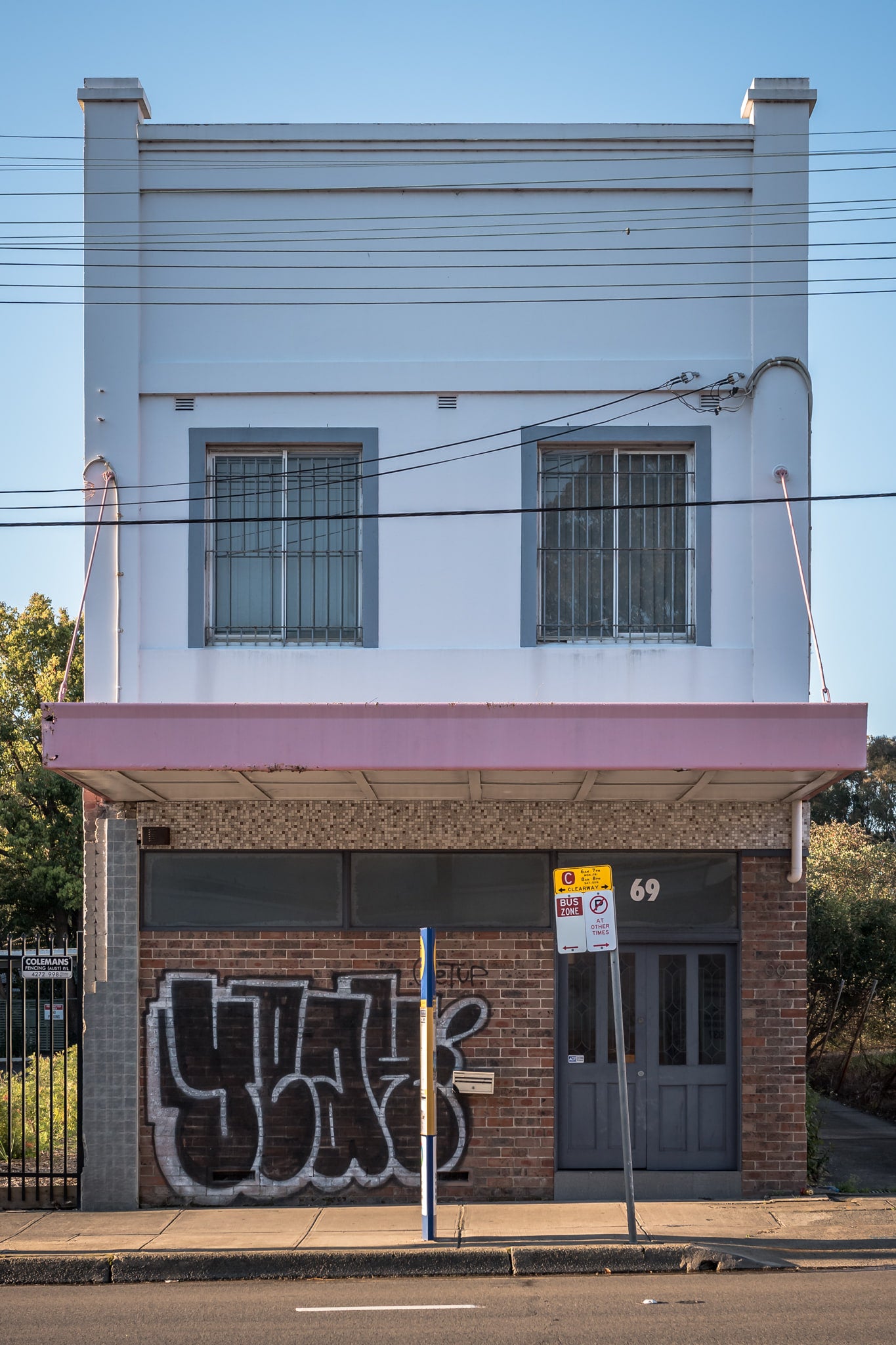 Yeah at Parramatta Road, a two-storey interwar shopfront at number 69 Parramatta Road.