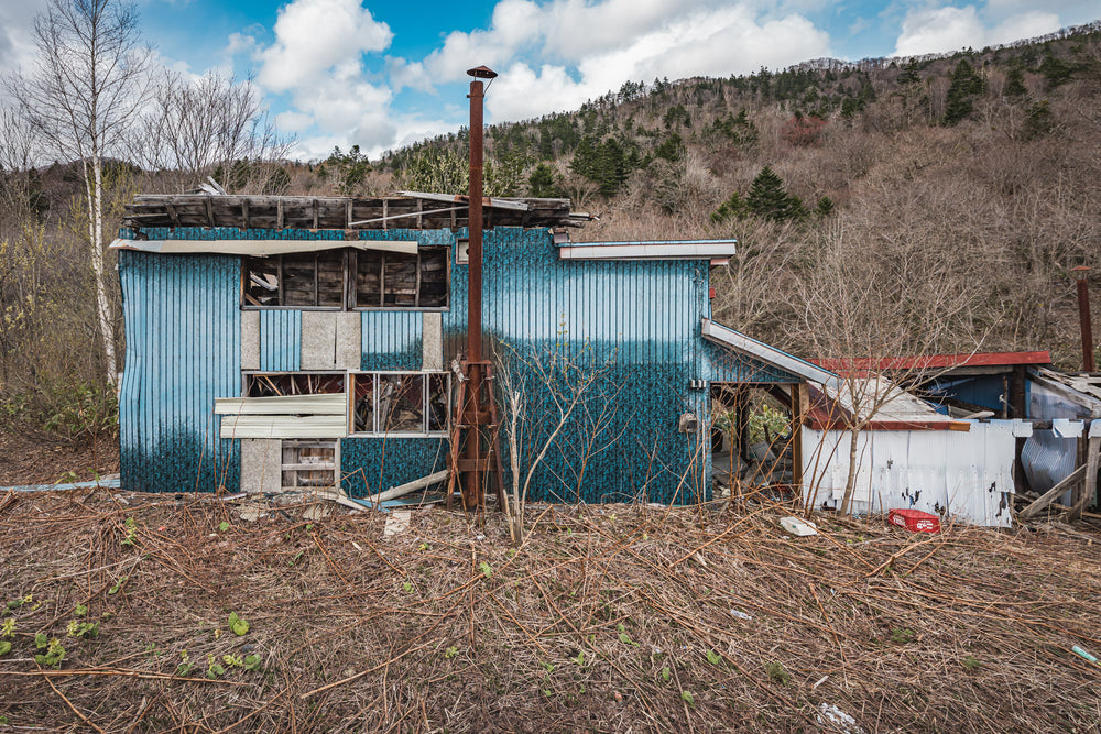 Collapsed House