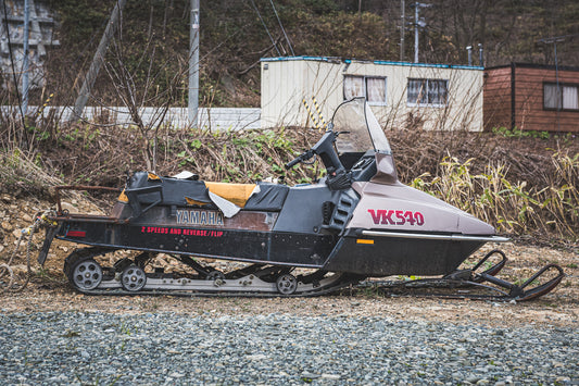 Snowmobile | Streetscapes of Yubari