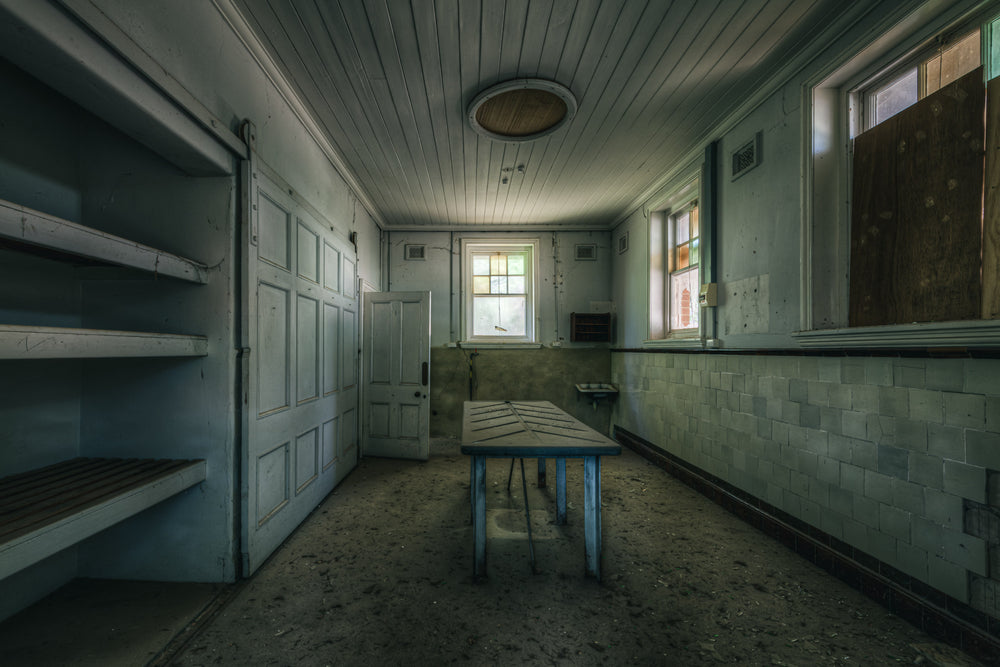 Autopsy Table | The Asylum Fine Art Print - Lost Collective Shop