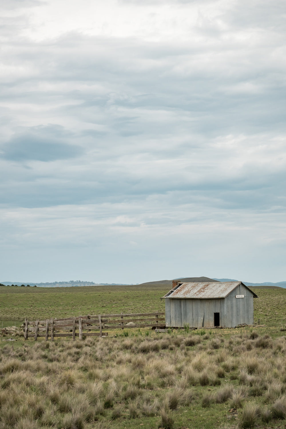 Biggin Hill at The Woolshed, a small shepherds refuge just off the Snowy River Way around Mount Cooper.