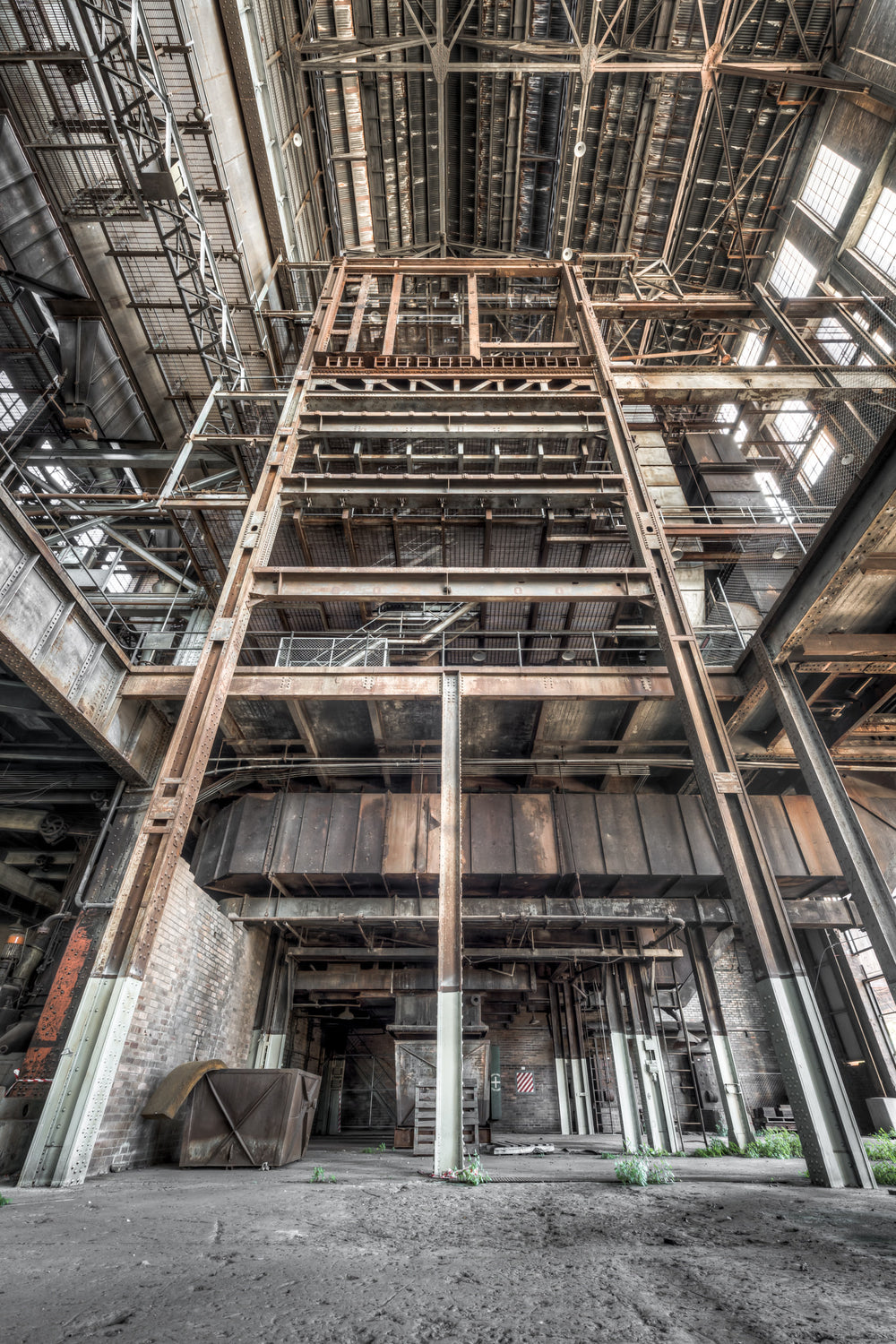 Boiler House Basement To Ceiling | White Bay Power Station Fine Art Print - Lost Collective Shop