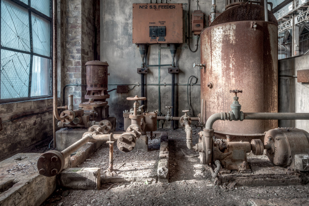 Sulphite Tank at White Bay Power Station, the No.
