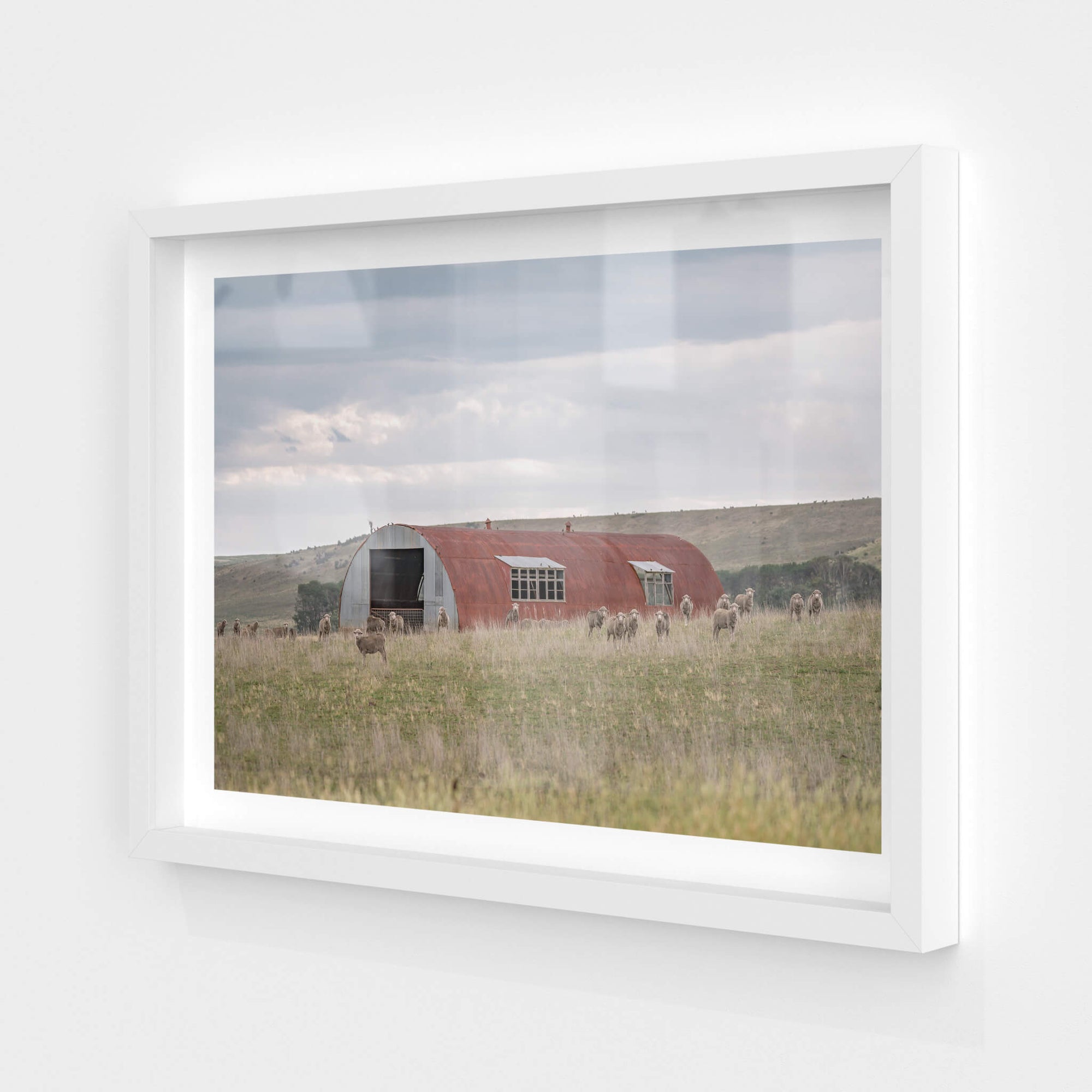 Nissen Hut Barn | A Place To Call Home Fine Art Print - Lost Collective Shop