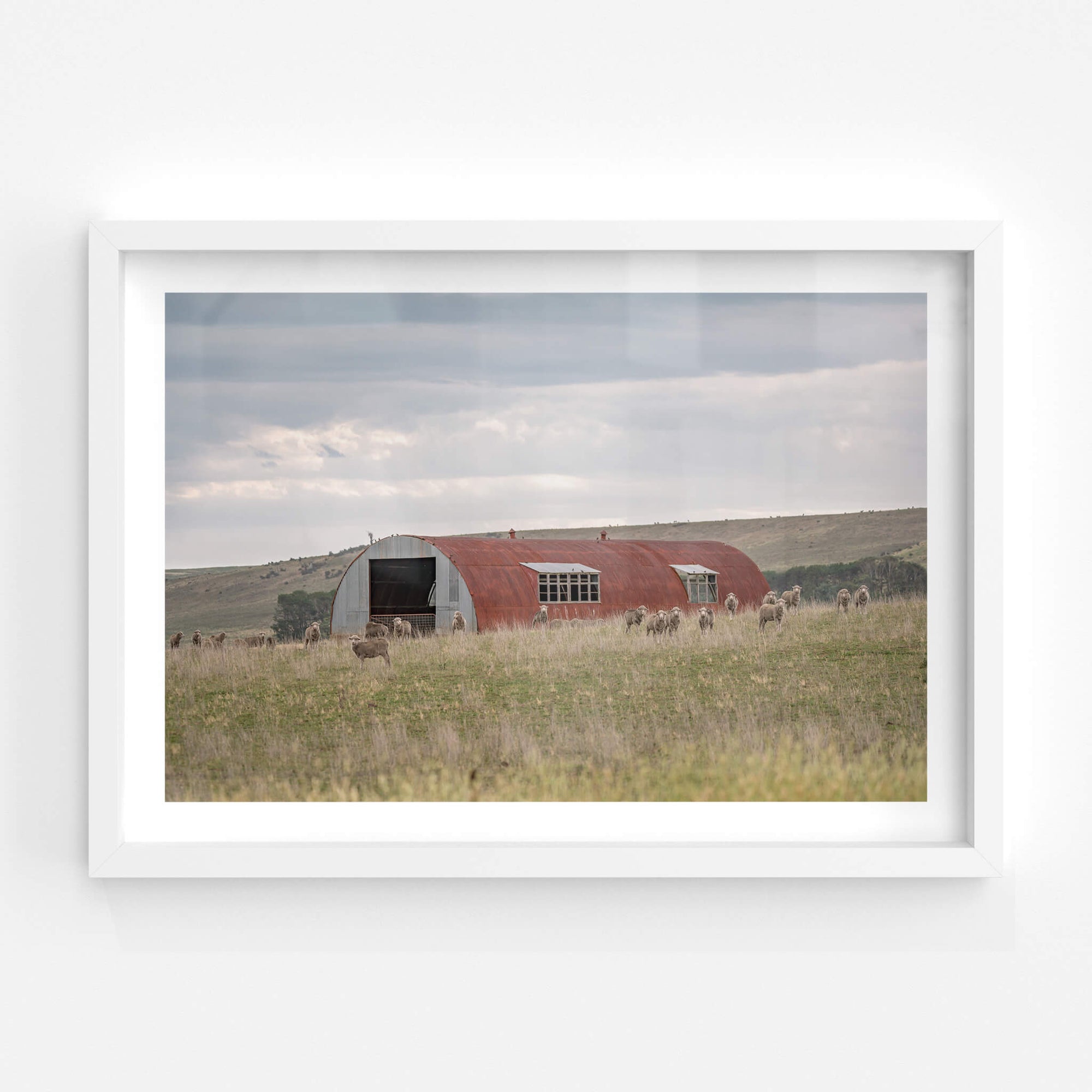 Nissen Hut Barn | A Place To Call Home Fine Art Print - Lost Collective Shop