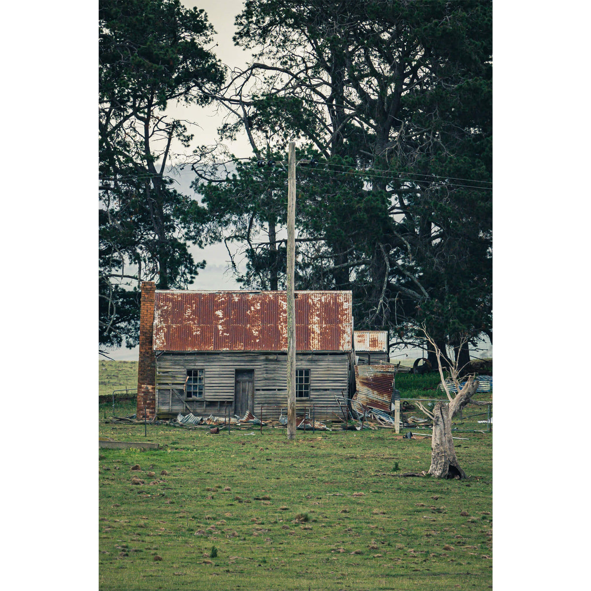 Rusted Roof | A Place to Call Home Fine Art Print - Lost Collective Shop
