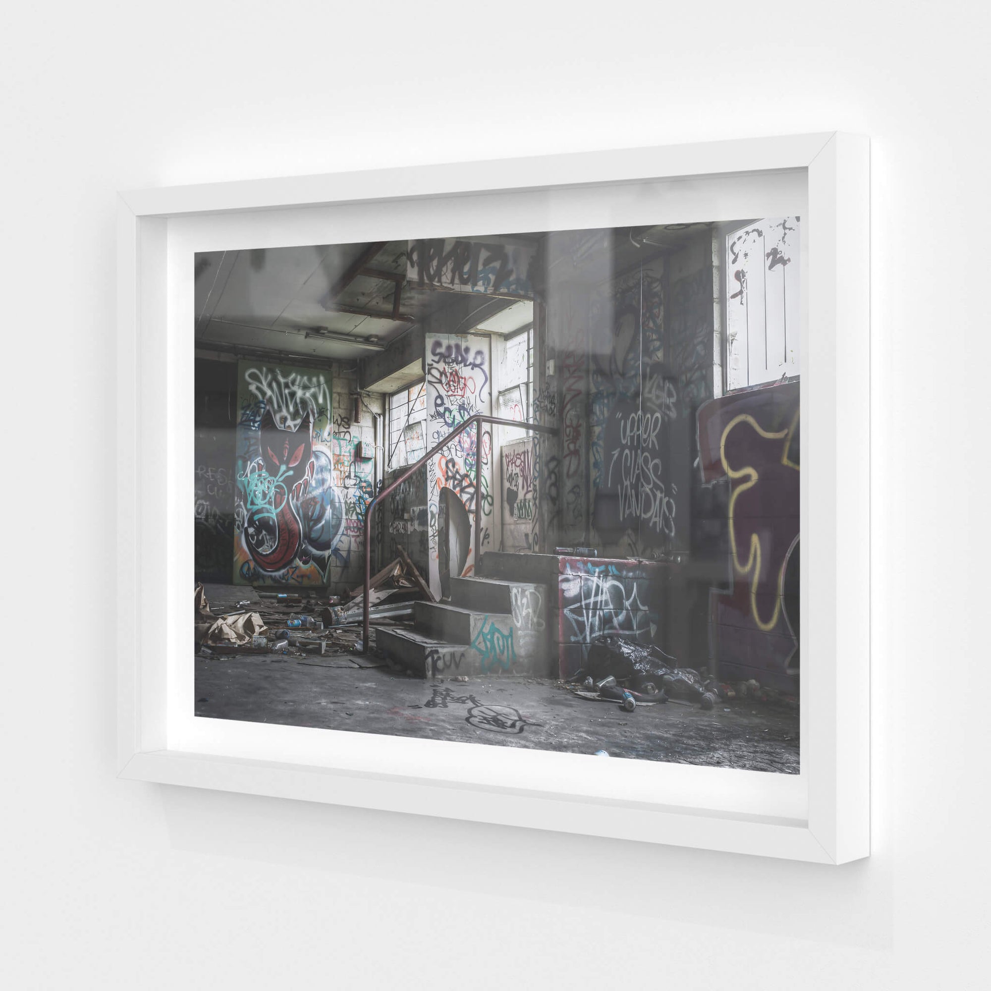 Basement Exit | Abandoned Bakery Fine Art Print - Lost Collective Shop