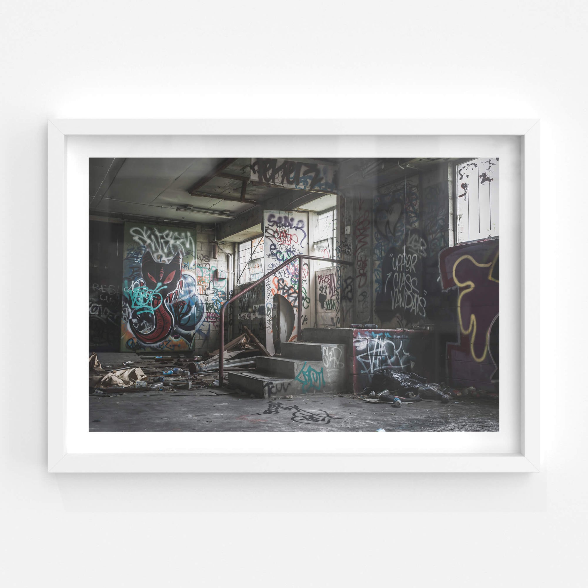 Basement Exit | Abandoned Bakery Fine Art Print - Lost Collective Shop