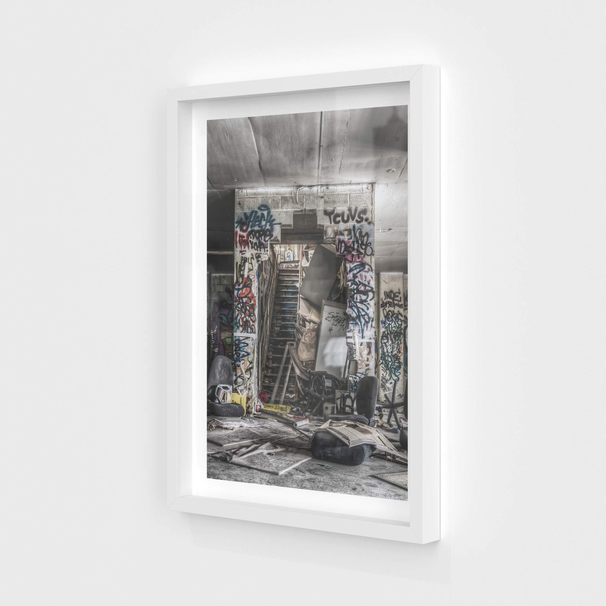 Basement to First Floor | Abandoned Bakery Fine Art Print - Lost Collective Shop