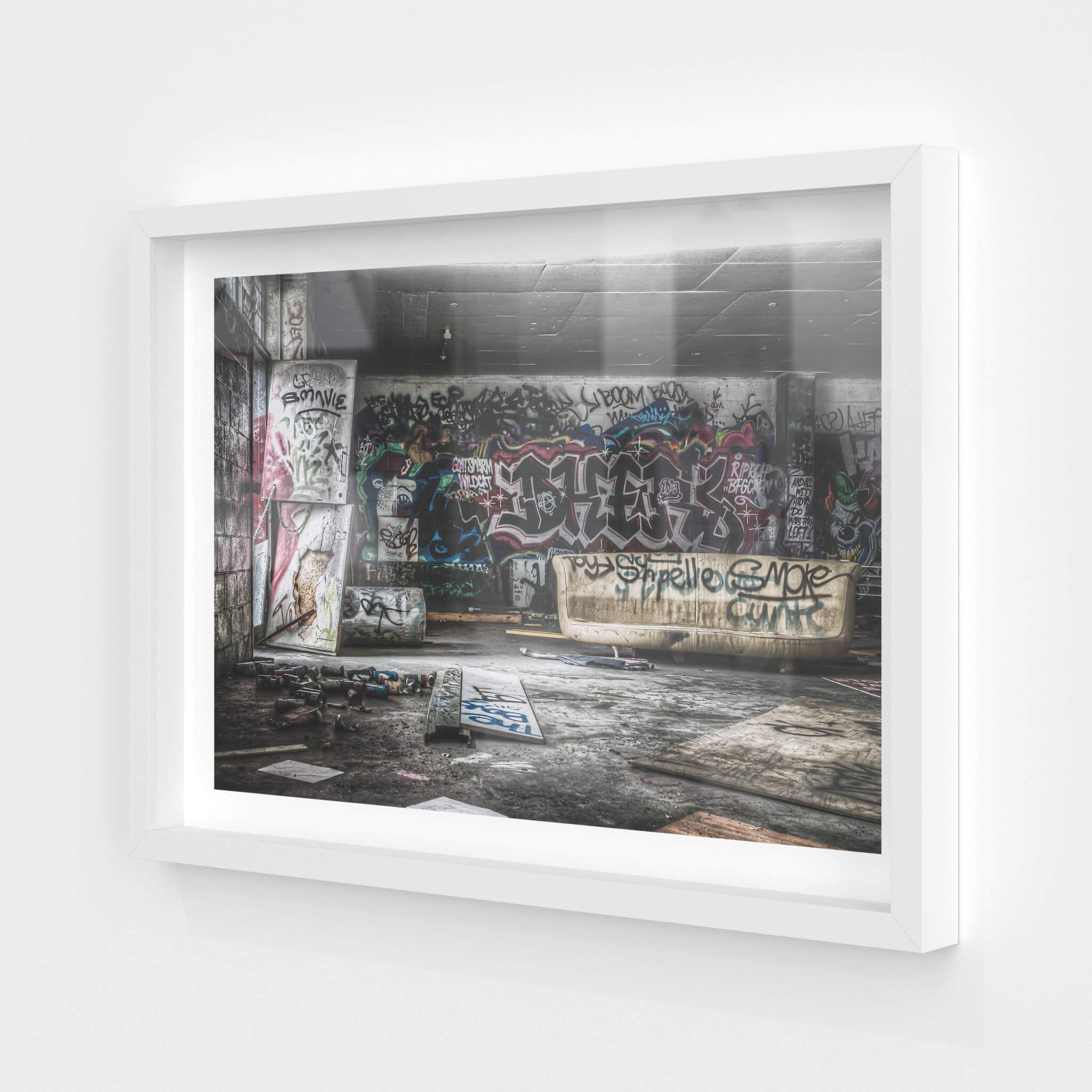 Hangout | Abandoned Bakery Fine Art Print - Lost Collective Shop