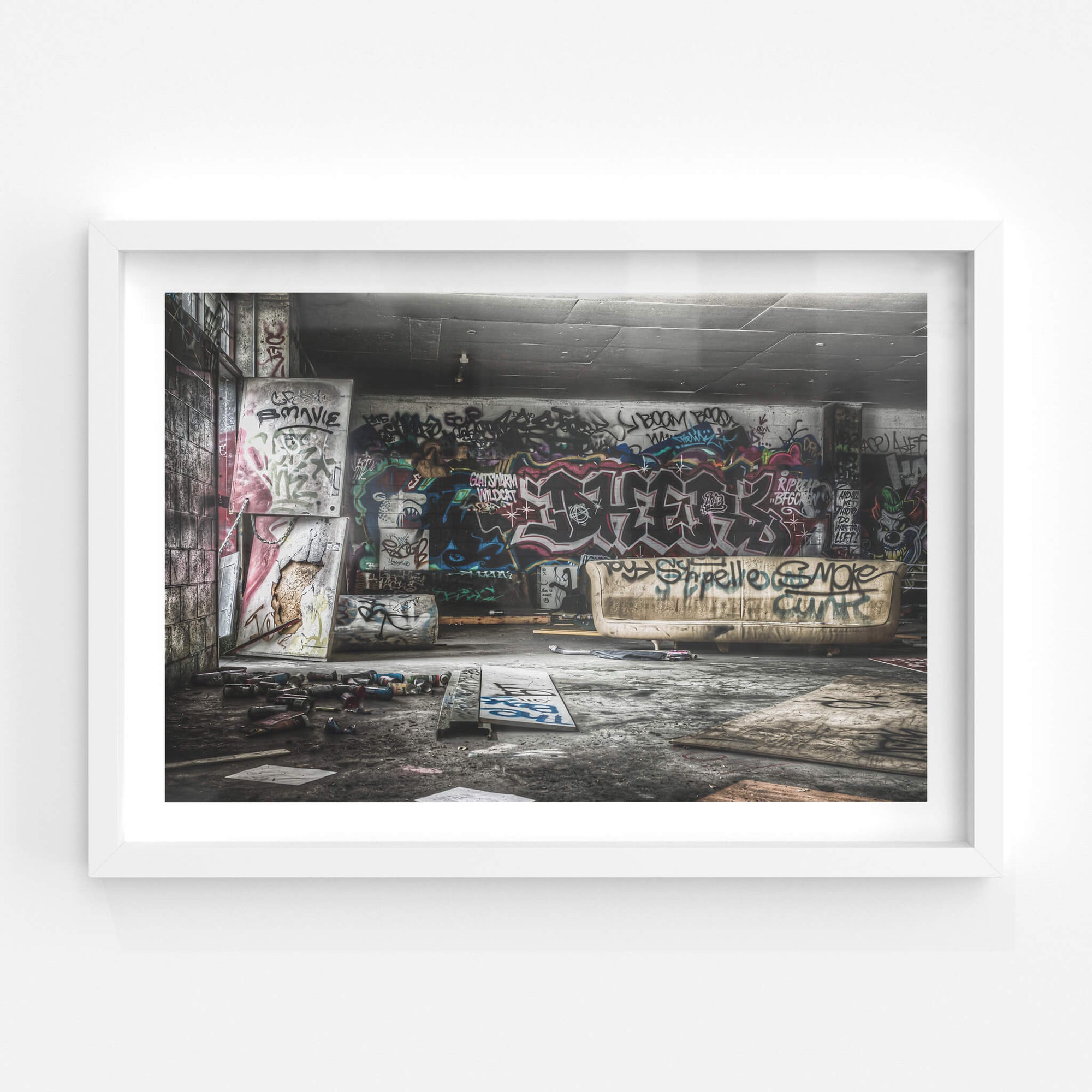 Hangout | Abandoned Bakery Fine Art Print - Lost Collective Shop